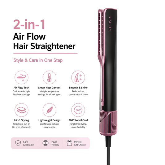 Cool air wet-to-dry hair styling benefits