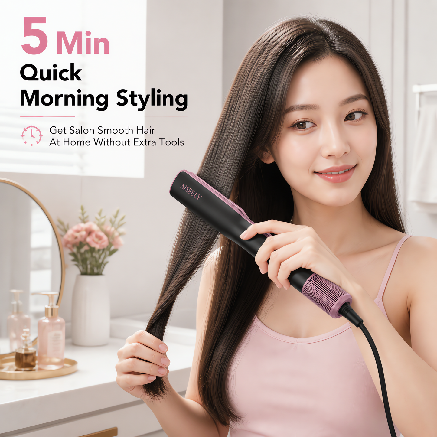 Aiseely Cool Air Hair Styler ceramic plates and air vents