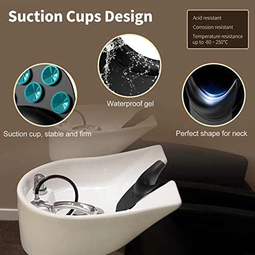AISEELY salon sink neck support feature