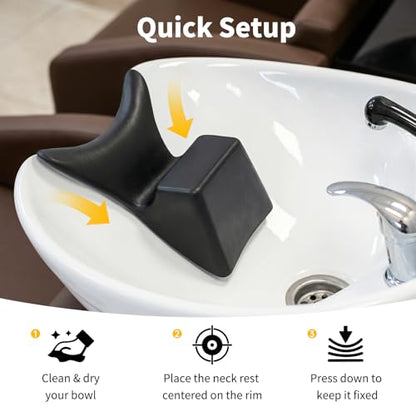 AISEELY anti-slip salon neck rest